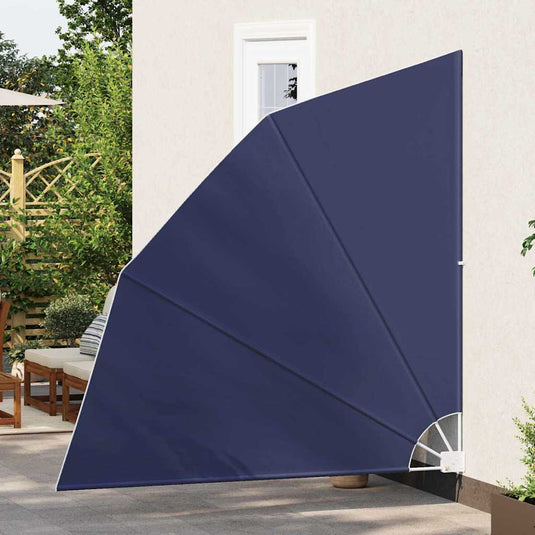 Vidaxl balkon privacy scherm marineblauw 210 x 210 cm polyester