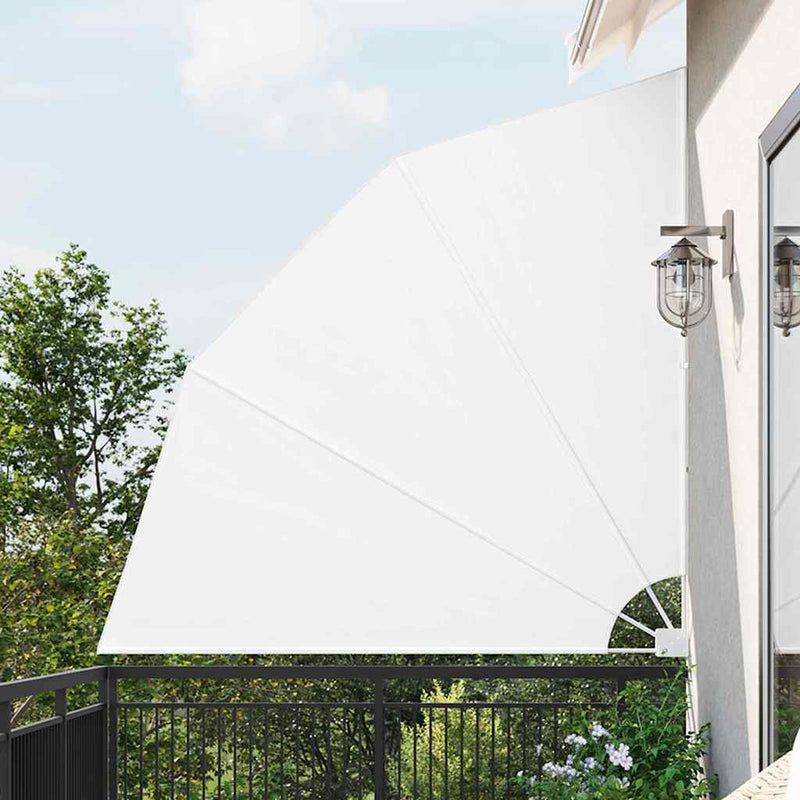 ギャラリービューアに画像をロードする, Vidaxl balkon privacy scherm wit 210 x 210 cm polyester
