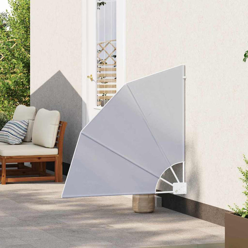 ギャラリービューアに画像をロードする, Vidaxl balkon privacy scherm grijs 115 x 115 cm polyester
