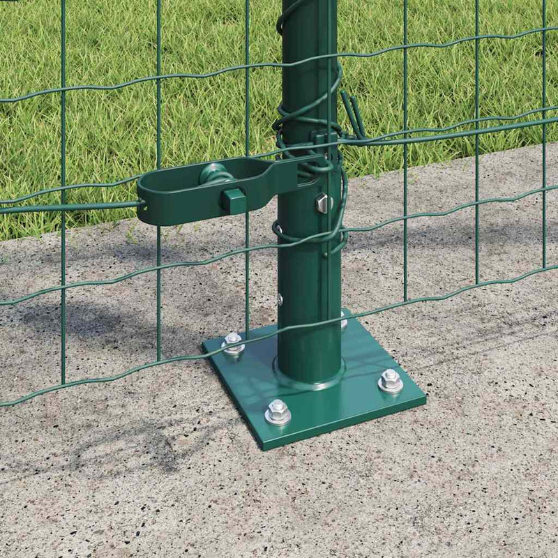 Chargez l'image dans la visionneuse de la galerie, Vidaxl afrasteringspaal 7 pcs groen staal
