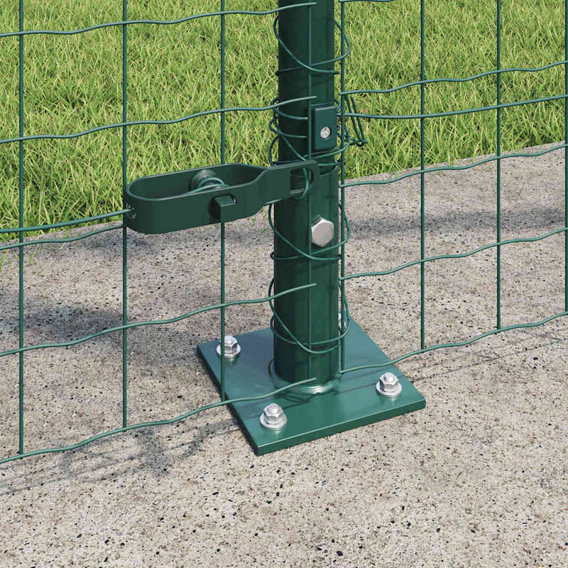 Chargez l'image dans la visionneuse de la galerie, Vidaxl afrasteringspaal 7 pcs groen staal

