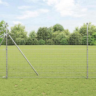 Vidaxl euro hek 1,5 x 10 m pvc-gecoat ijzer