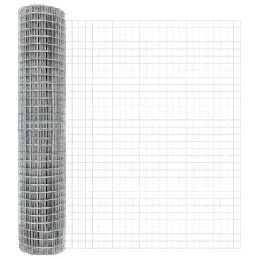 Vidaxl euro hek 1,6 x 10 m pvc-gecoat ijzer