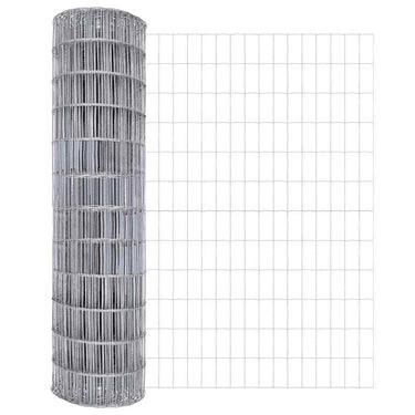 Vidaxl euro hek 1 x 10 m pvc-gecoat ijzer