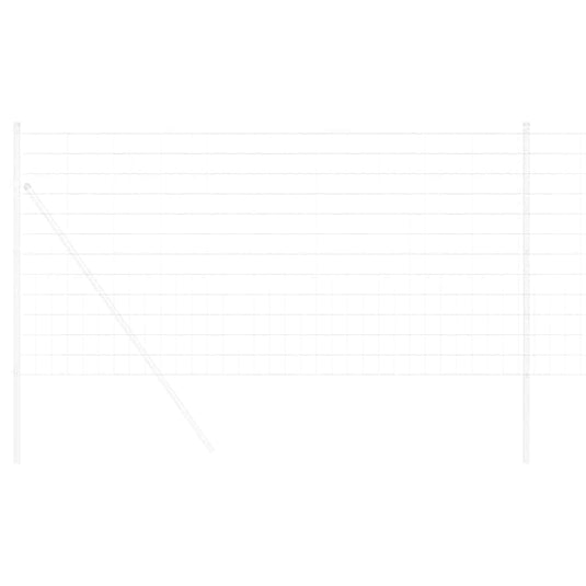 Vidaxl euro hek 1 x 10 m pvc-gecoat ijzer