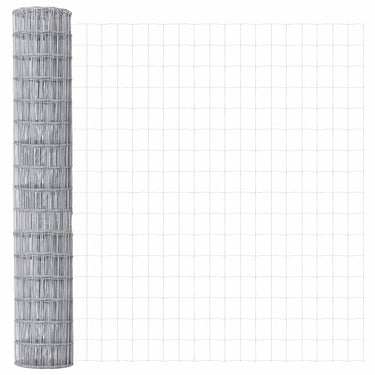Vidaxl euro hek 1,5 x 10 m pvc-gecoat ijzer