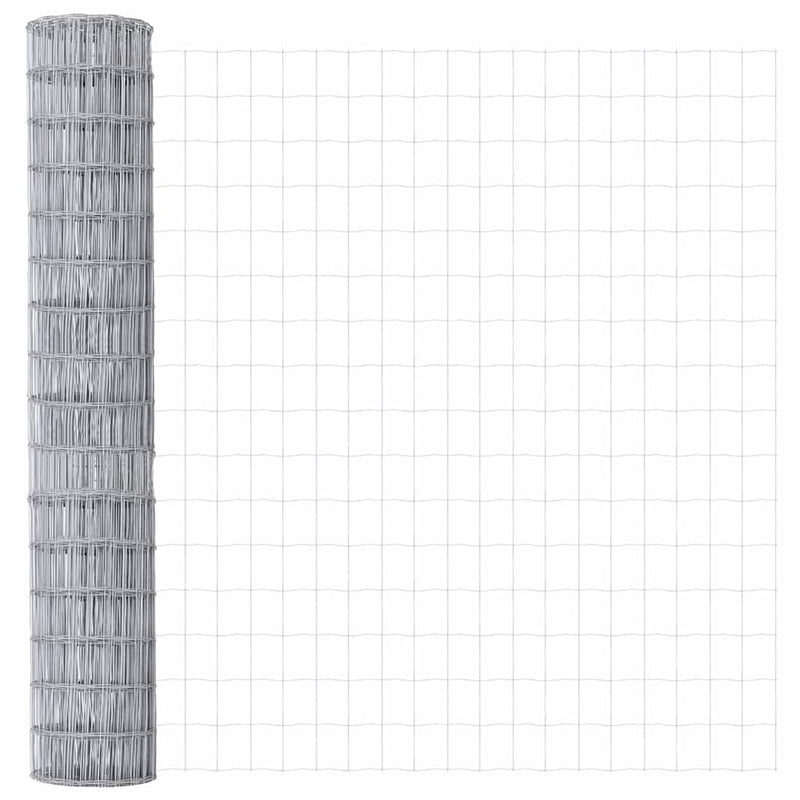 ギャラリービューアに画像をロードする, Vidaxl euro hek 1,5 x 10 m pvc-gecoat ijzer
