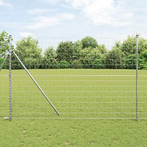Vidaxl euro hek 1,6 x 10 m pvc-gecoat ijzer