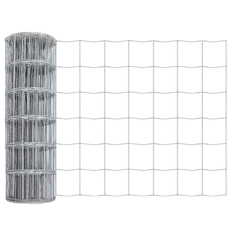 ギャラリービューアに画像をロードする, Vidaxl euro hek 0,8 x 10 m pvc-gecoat ijzer
