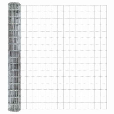 Vidaxl euro hek 1,6 x 10 m pvc-gecoat ijzer