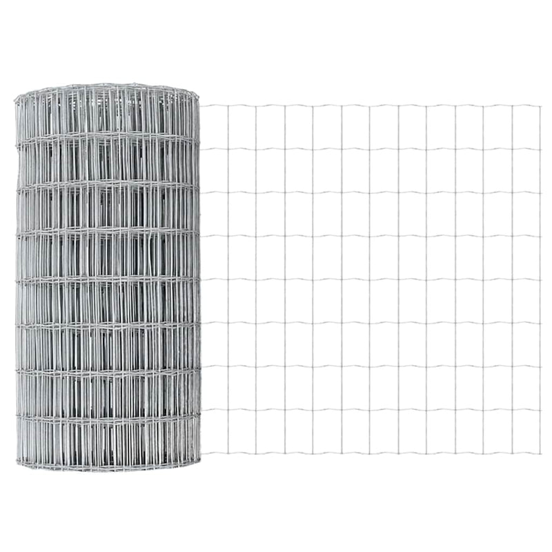 ギャラリービューアに画像をロードする, Vidaxl euro hek 0,4 x 25 m pvc-gecoat ijzer
