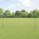 Vidaxl euro hek 1,2 x 25 m pvc-gecoat ijzer