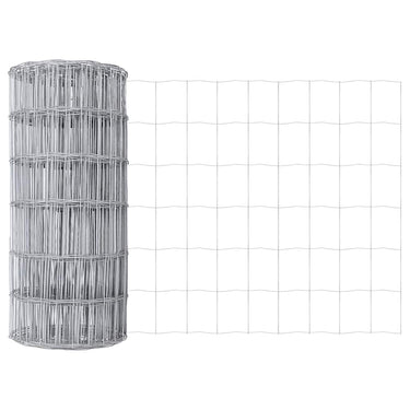 Vidaxl euro hek 0,6 x 25 m pvc-gecoat ijzer