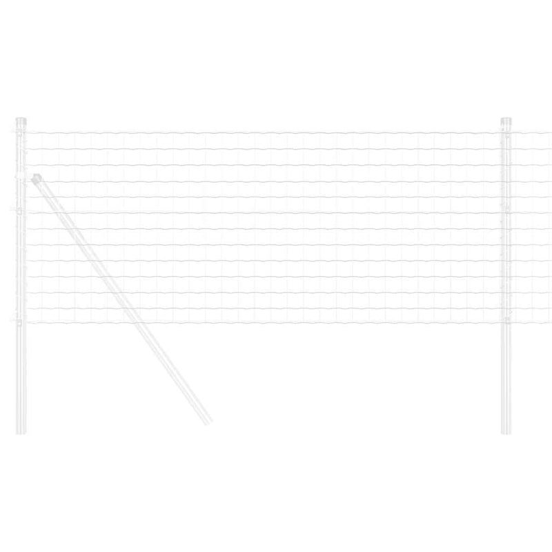 ギャラリービューアに画像をロードする, Vidaxl euro hek 0,4 x 50 m pvc-gecoat ijzer
