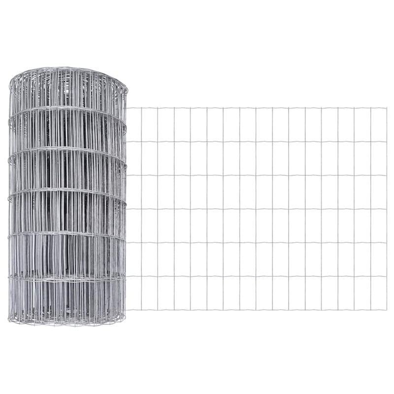 ギャラリービューアに画像をロードする, Vidaxl euro hek 0,4 x 50 m pvc-gecoat ijzer
