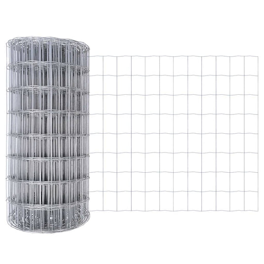 Vidaxl euro hek 0,8 x 10 m pvc-gecoat ijzer