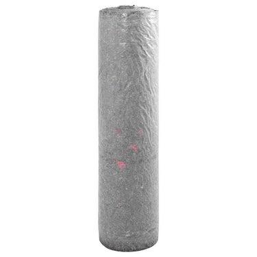 Vidaxl vijver vlies grijs 1 x 25 m polyester en katoen