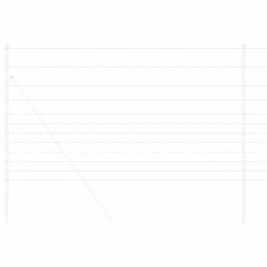 Vidaxl wilde hek warm verzinkt 1000 x 140 x 0,18 cm ijzer