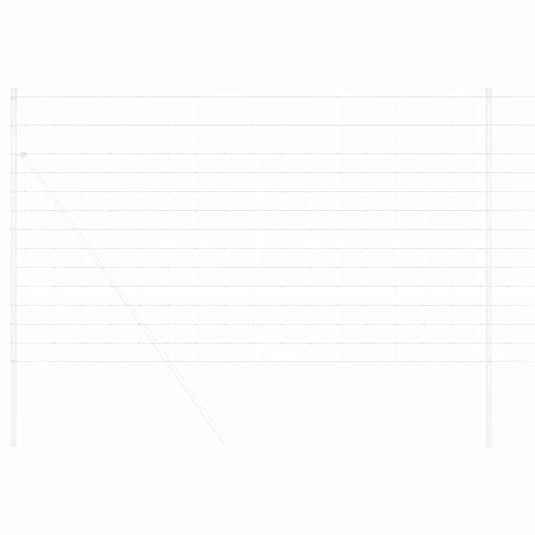 Vidaxl wilde hek warm verzinkt 1000 x 140 x 0.18 cm ijzer