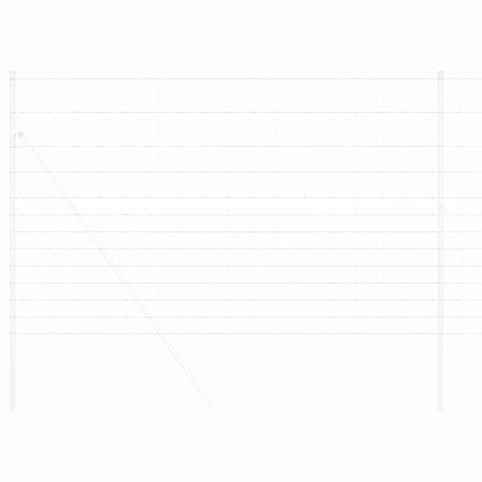 Vidaxl wilde hek warm verzinkt 1000 x 150 x 0,18 cm ijzer