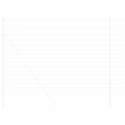 Vidaxl wilde hek warm verzinkt 1000 x 160 x 0,18 cm ijzer