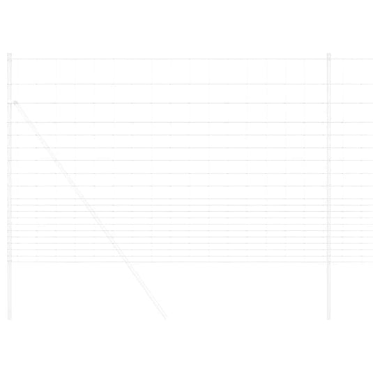 Vidaxl wilde hek warm verzinkt 1000 x 160 x 0,18 cm ijzer