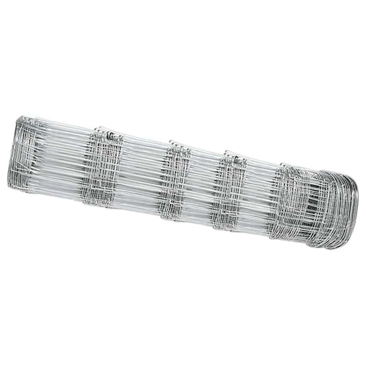 Vidaxl weidehekwerk zilver 25 x 0,8 m gegalvaniseerd staal