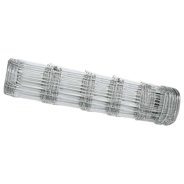Vidaxl weidehekwerk zilver 25 x 0,8 m gegalvaniseerd staal