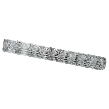 Vidaxl weidehekwerk zilver 25 x 1 m gegalvaniseerd staal