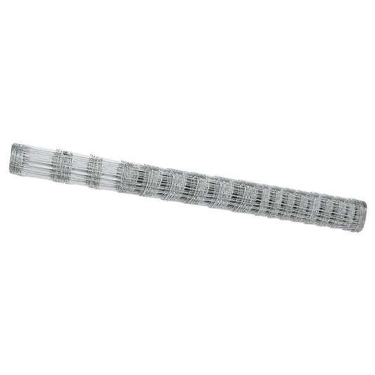 Vidaxl weidehekwerk zilver 25 x 1,5 m gegalvaniseerd staal