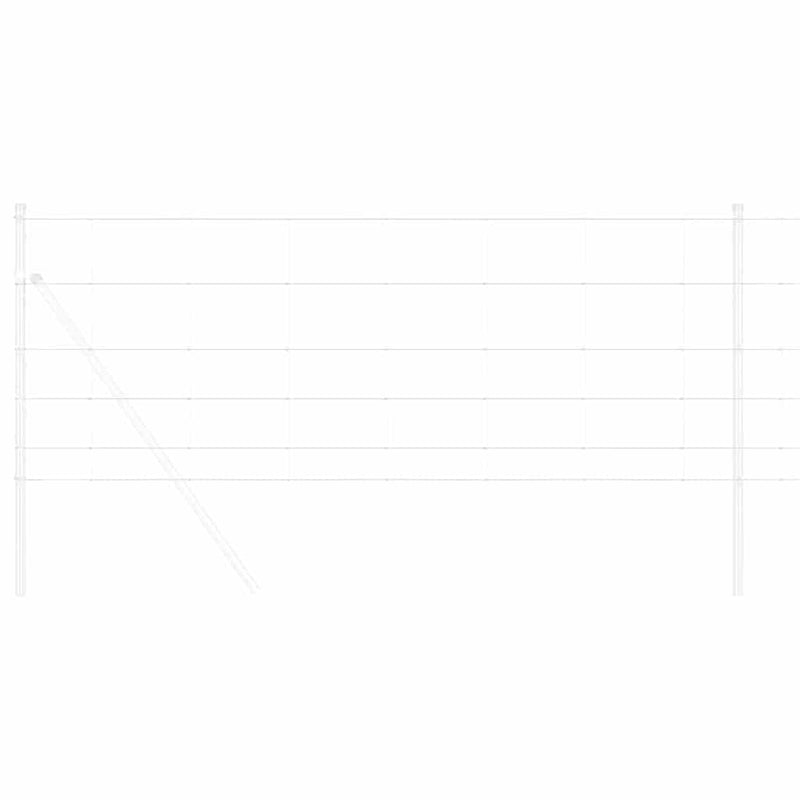 ギャラリービューアに画像をロードする, Vidaxl weidehekwerk zilver 50 x 0,8 m gegalvaniseerd staal
