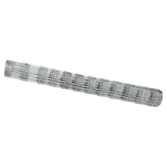 Vidaxl weidehekwerk zilver 50 x 1,2 m gegalvaniseerd staal
