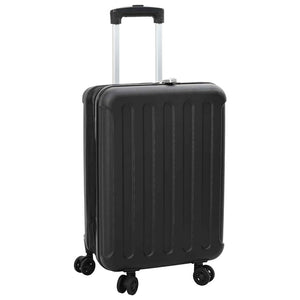 Vidaxl koffer met slot zwart 43 x 27 x 66 cm abs kunststof