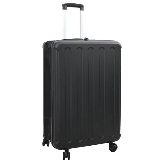 Vidaxl koffer met slot zwart 50 x 30 x 76 cm abs kunststof