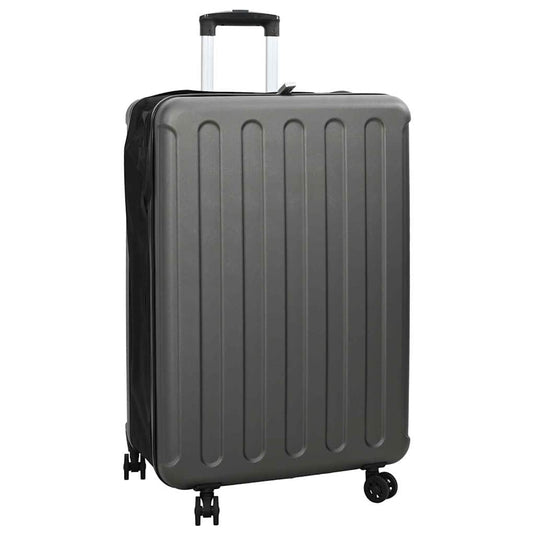 Vidaxl koffer met slot donkergrijs 50 x 30 x 76 cm abs kunststof