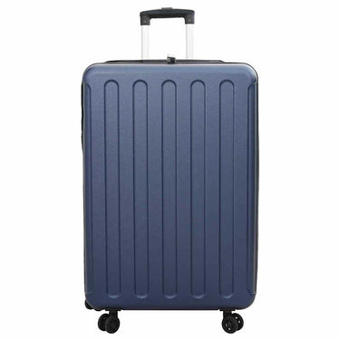 Vidaxl koffer met slot donkerblauw 50 x 30 x 76 cm abs kunststof