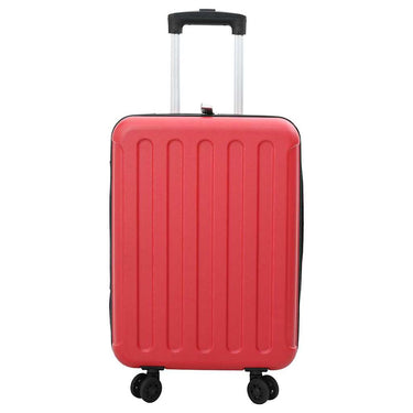 Vidaxl koffer met slot rood 43 x 27 x 66 cm abs kunststof