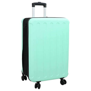 Vidaxl koffer met slot mintgroen 43 x 27 x 66 cm abs kunststof