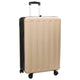 Vidaxl koffer met slot champagne 50 x 30 x 76 cm abs kunststof