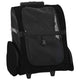 Vidaxl huisdierentrolley 3-in-1 48x32x(57-106) cm oxford stof zwart