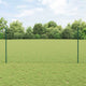 Vidaxl afrasteringspaal 11 pcs groen 120 cm staal