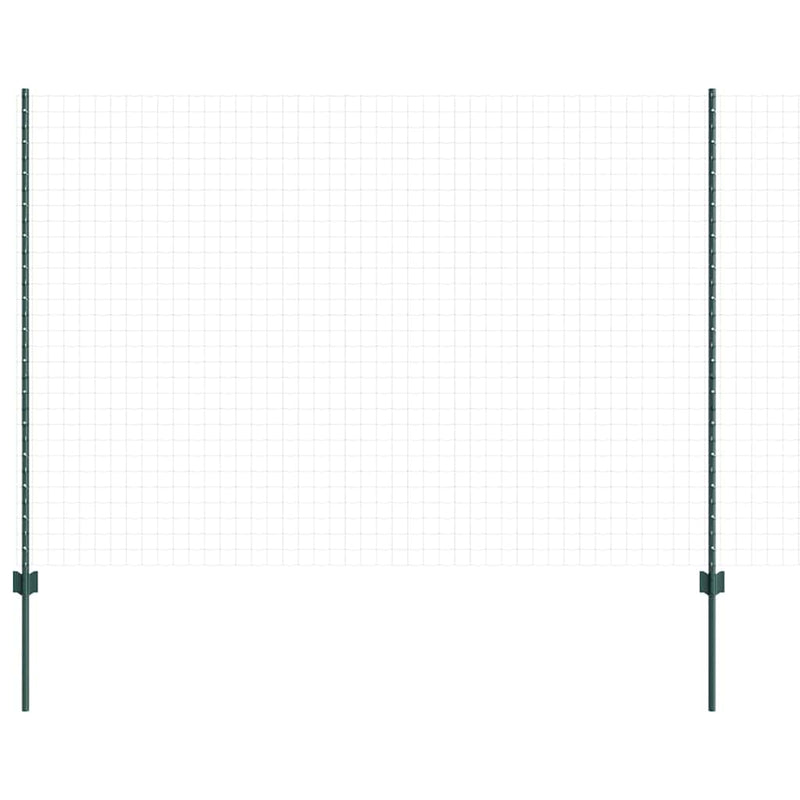 Chargez l'image dans la visionneuse de la galerie, Vidaxl afrasteringspaal 11 pcs groen 150 cm staal
