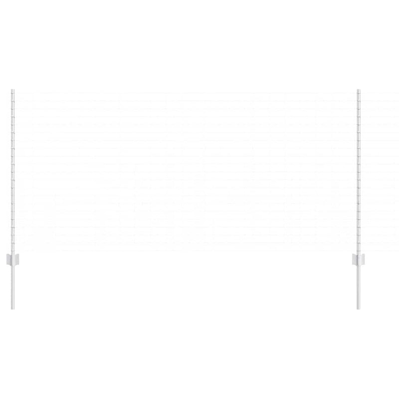Chargez l'image dans la visionneuse de la galerie, Vidaxl afrasteringspaal 11 pcs zilver 120 cm staal
