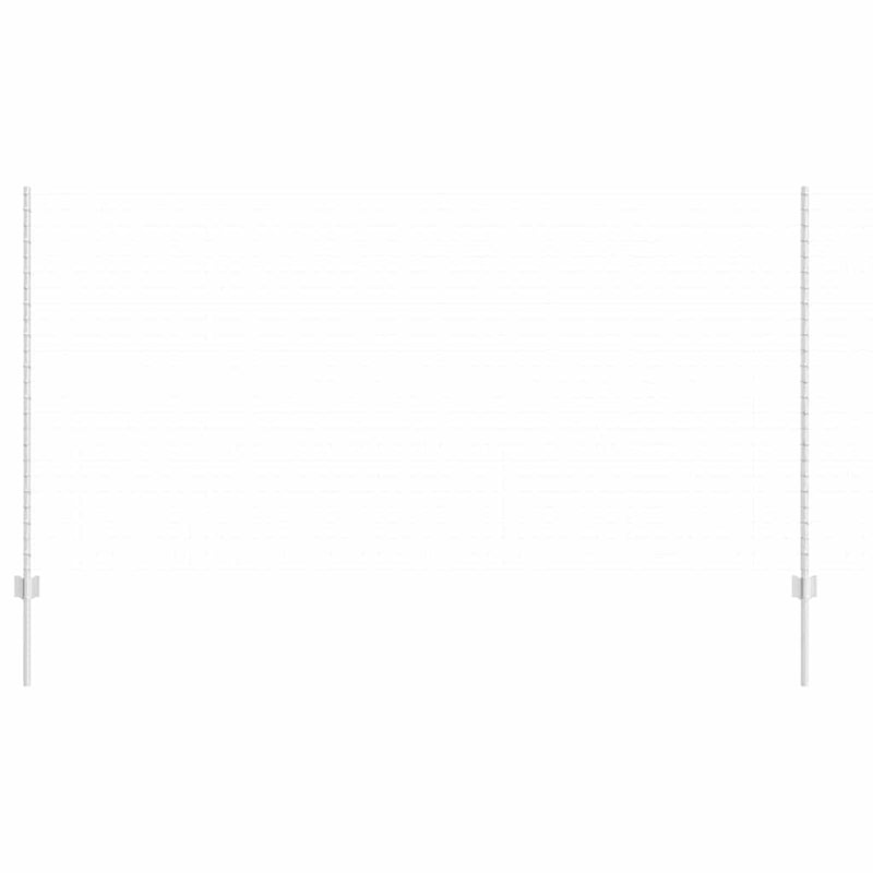 Chargez l'image dans la visionneuse de la galerie, Vidaxl afrasteringspaal 11 pcs zilver 140 cm staal
