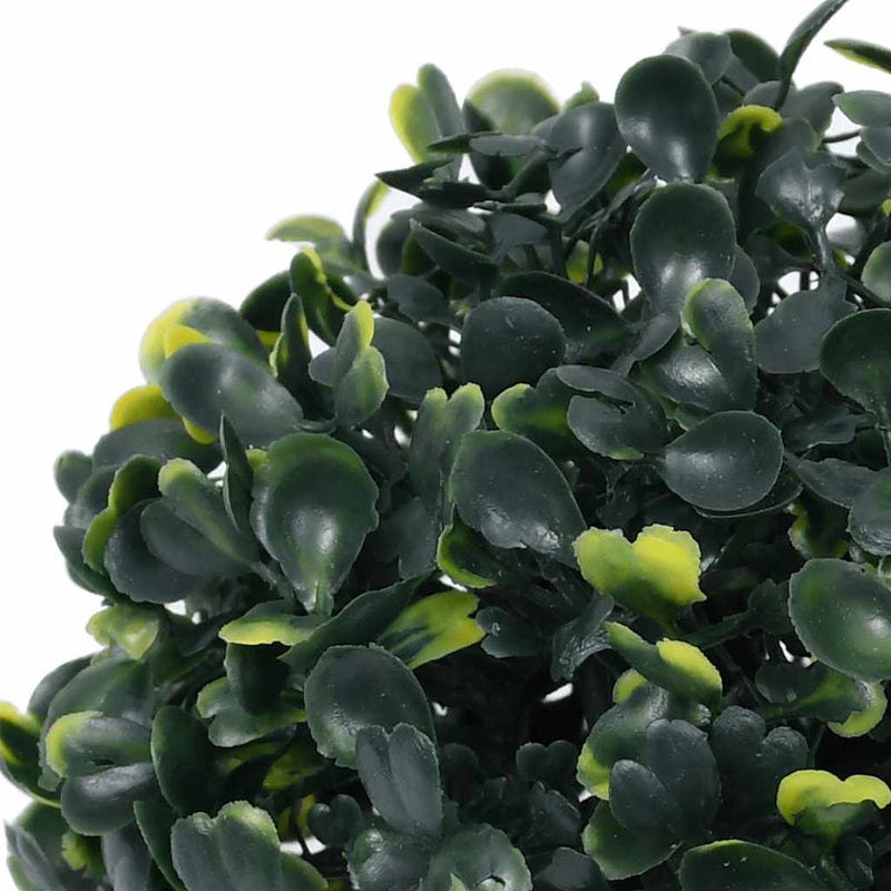 Afbeelding laden in galerijviewer, Vidaxl kunstbuxusballen met led-verlichting 4 st 12 cm groen
