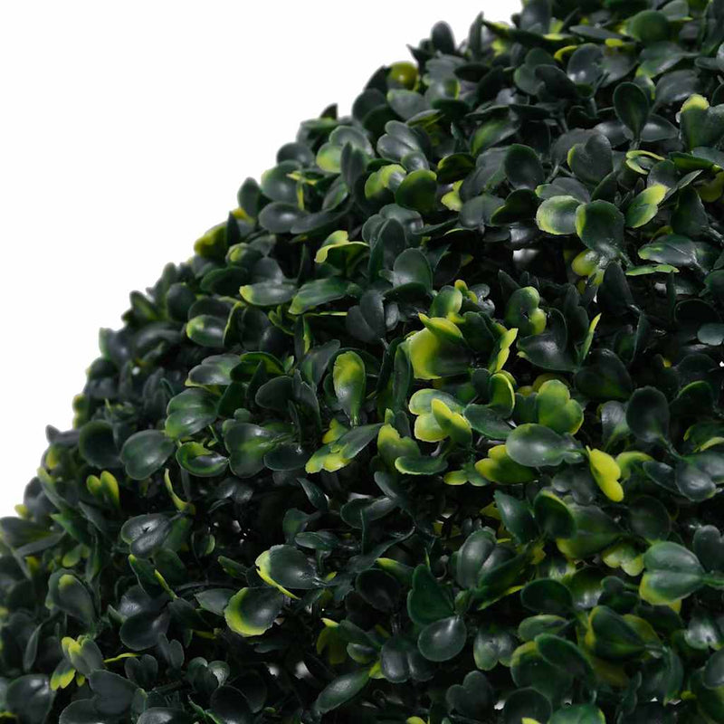 Chargez l'image dans la visionneuse de la galerie, Vidaxl kunstbuxusballen met led-verlichting 2 st 52 cm groen
