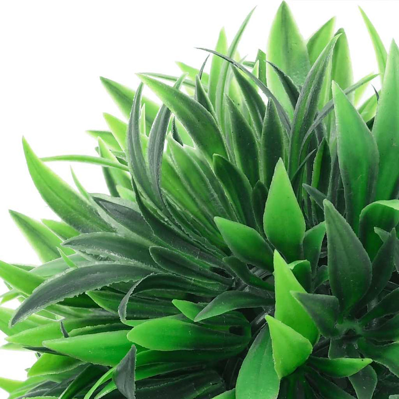 Chargez l'image dans la visionneuse de la galerie, Vidaxl kunstbuxusballen met led-verlichting 2 st 20 cm groen
