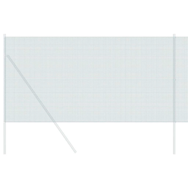 ギャラリービューアに画像をロードする, Vidaxl gelaste draadhek groen 1.4 x 25 m
