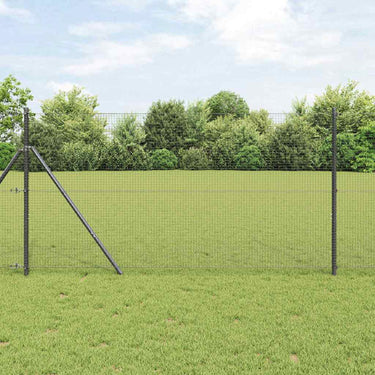 Vidaxl gelaste draadhek grijs 1.2 x 50 m