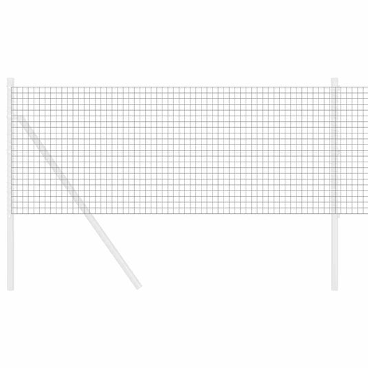 Vidaxl gelast gaashek 10000 x 80 cm grijs